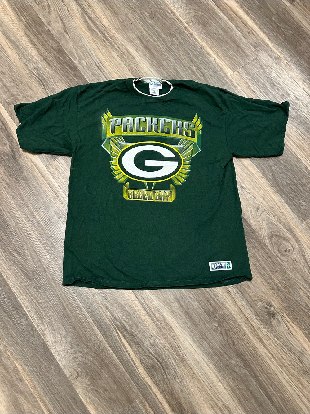 Vintage 90’s Discus Athletic Green Bay Packers Cotton T-Shirt